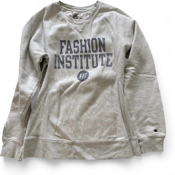 Champion Tops - Champion Light Gray Women's Sweatshirt